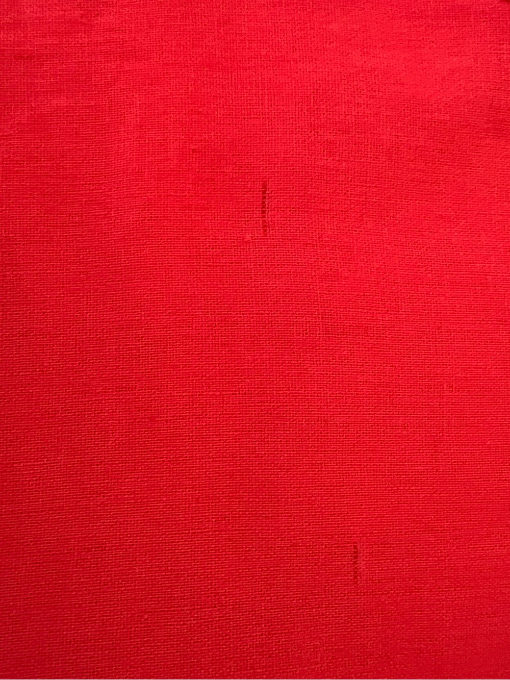 Cynthia Rowley Red Long-Sleeve Shirt Dress NWOT Size Large - Picture 8 of 10